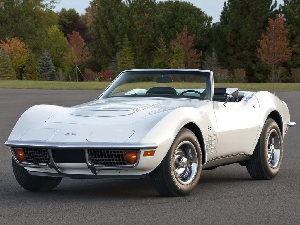 Chevrolet Corvette рестайлинг 1969, открытый кузов, 3 поколение, C3 (09.1969 - 07.1972)
