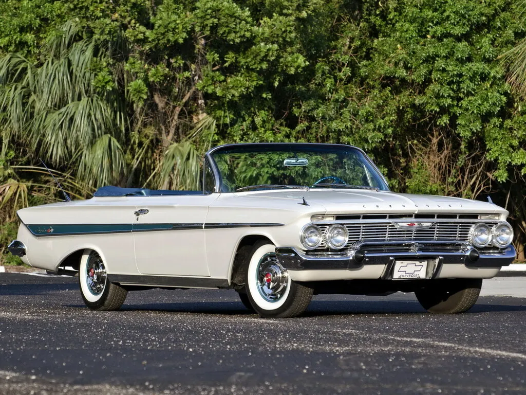 Chevrolet Impala 1960, открытый кузов, 3 поколение (10.1960 - 09.1961)