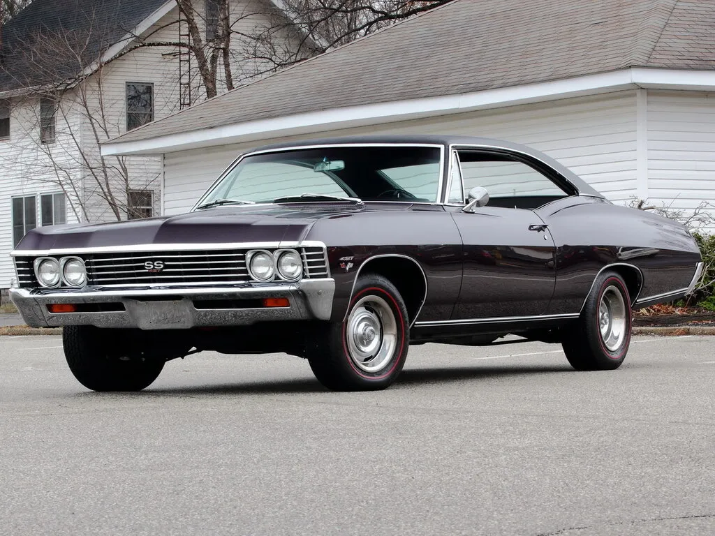 Chevrolet Impala 2-й рестайлинг 1966, купе, 4 поколение (10.1966 - 09.1967)