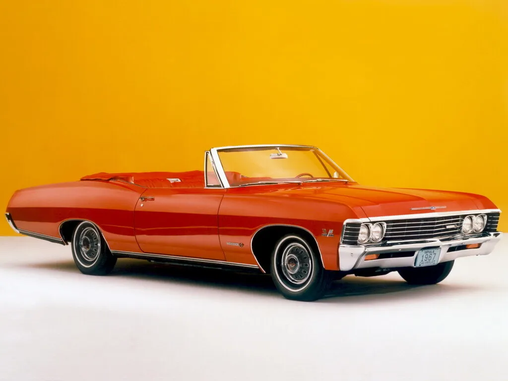 Chevrolet Impala 2-й рестайлинг 1966, открытый кузов, 4 поколение (10.1966 - 09.1967)