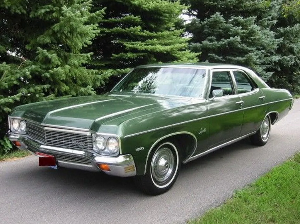 Chevrolet Impala 5-й рестайлинг 1969, седан, 4 поколение (10.1969 - 09.1970)