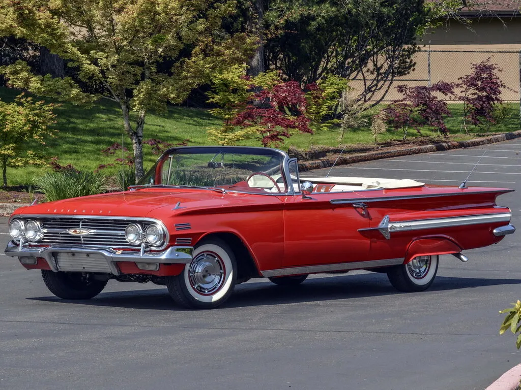 Chevrolet Impala рестайлинг 1959, открытый кузов, 2 поколение (10.1959 - 09.1960)