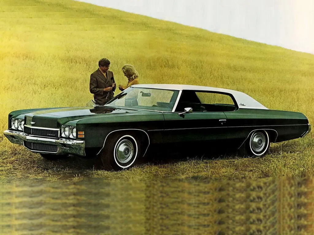 Chevrolet Impala рестайлинг 1971, купе, 5 поколение (10.1971 - 09.1972)