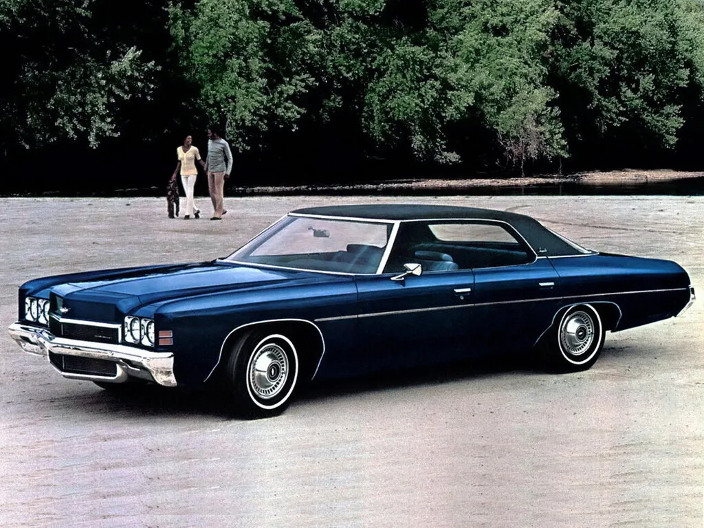 Chevrolet Impala рестайлинг 1971, седан, 5 поколение (10.1971 - 09.1972)