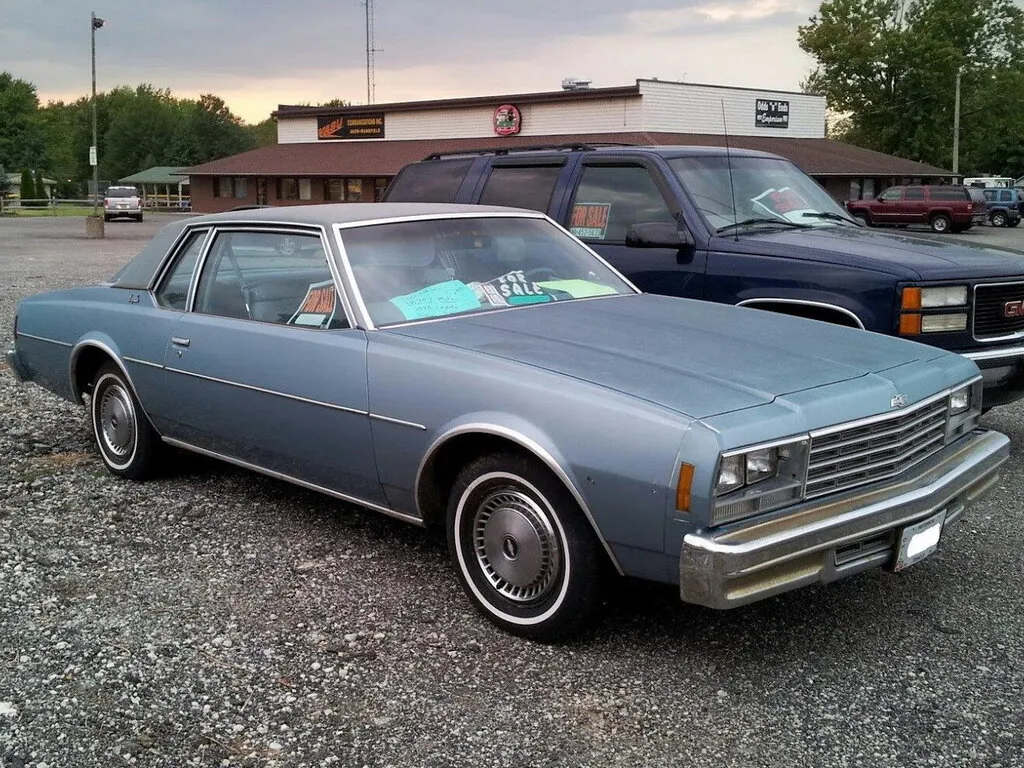 Chevrolet Impala рестайлинг 1977, купе, 6 поколение (10.1977 - 09.1978)