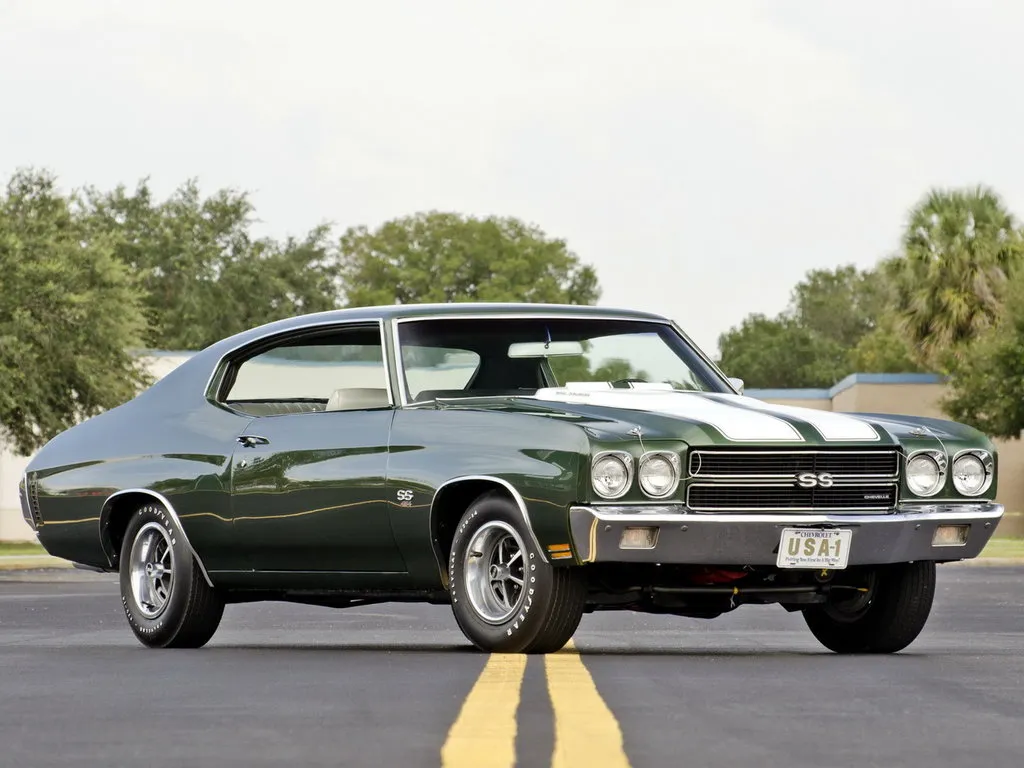 Chevrolet Malibu 1967, купе, 2 поколение (09.1967 - 08.1970)