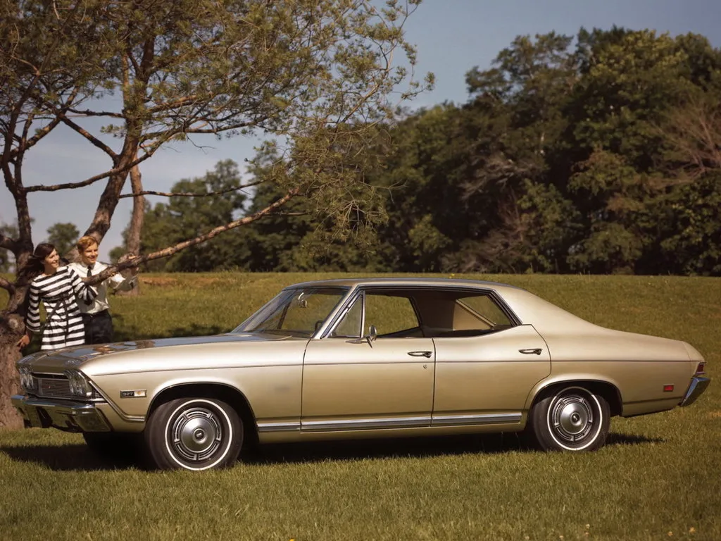 Chevrolet Malibu 1967, седан, 2 поколение (09.1967 - 08.1970)