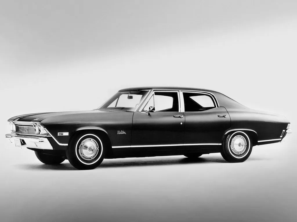 Chevrolet Malibu 1967, седан, 2 поколение (09.1967 - 08.1970)