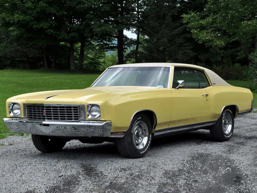 Chevrolet Monte Carlo 2-й рестайлинг 1971, купе, 1 поколение (09.1971 - 09.1972)