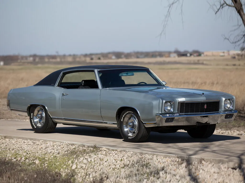 Chevrolet Monte Carlo рестайлинг 1970, купе, 1 поколение (09.1970 - 09.1971)