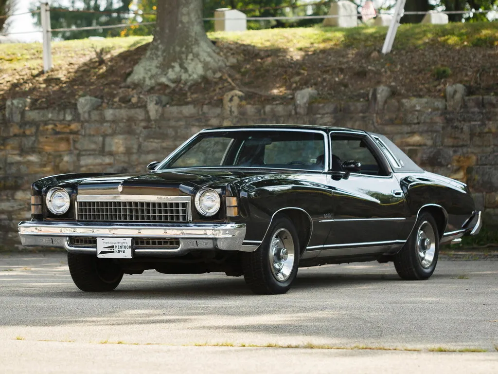 Chevrolet Monte Carlo рестайлинг 1973, купе, 2 поколение (09.1973 - 09.1974)