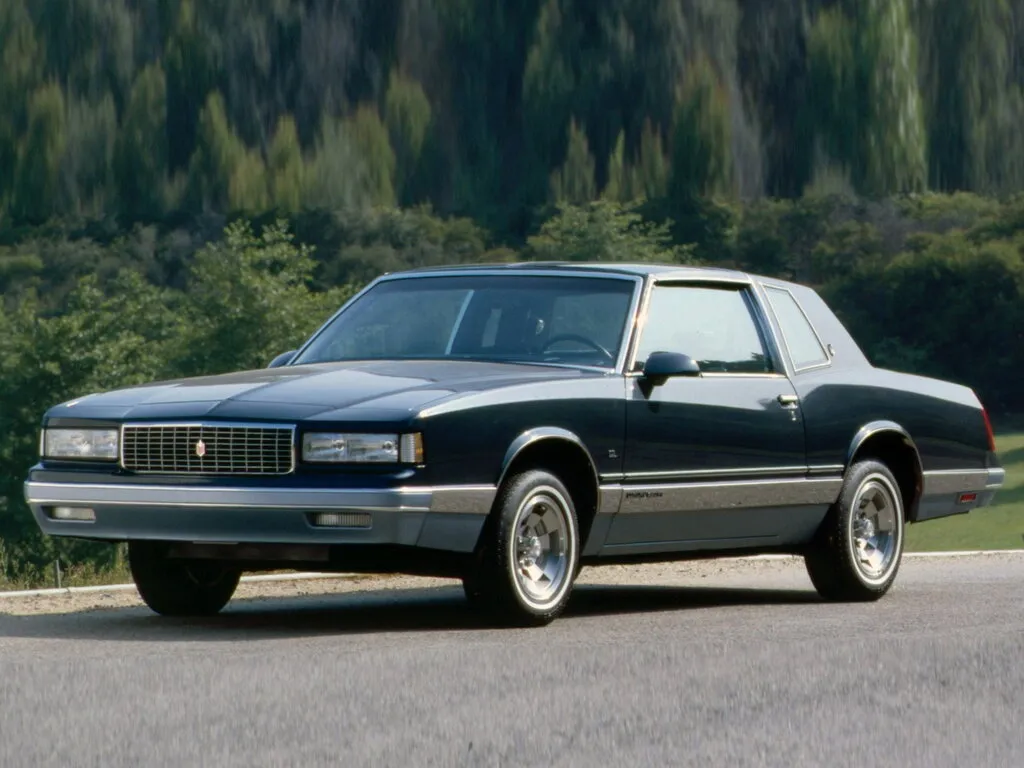 Chevrolet Monte Carlo рестайлинг 1985, купе, 4 поколение (10.1985 - 09.1988)