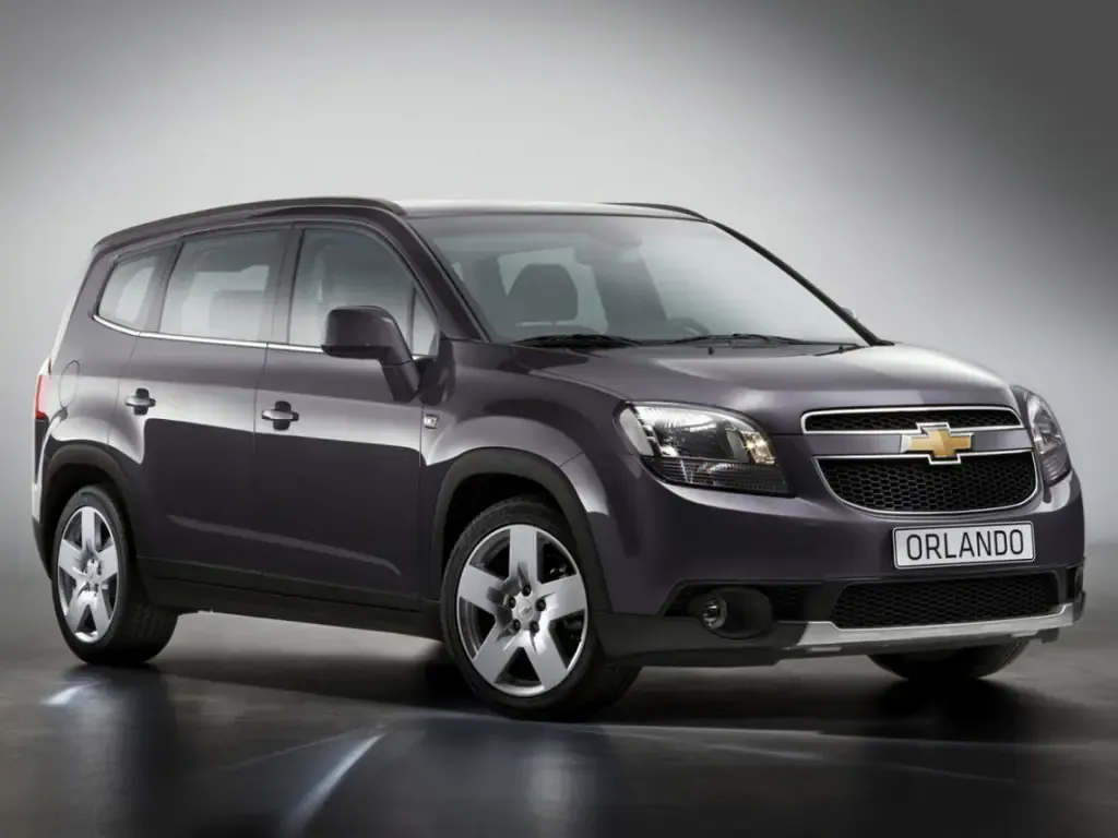 Chevrolet Orlando 2009, минивэн, 1 поколение (08.2009 - 10.2015)