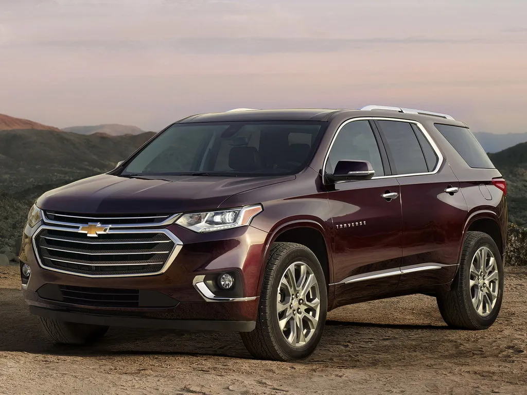 Chevrolet Traverse 2017, джип/suv 5 дв., 2 поколение (01.2017 - 02.2022)