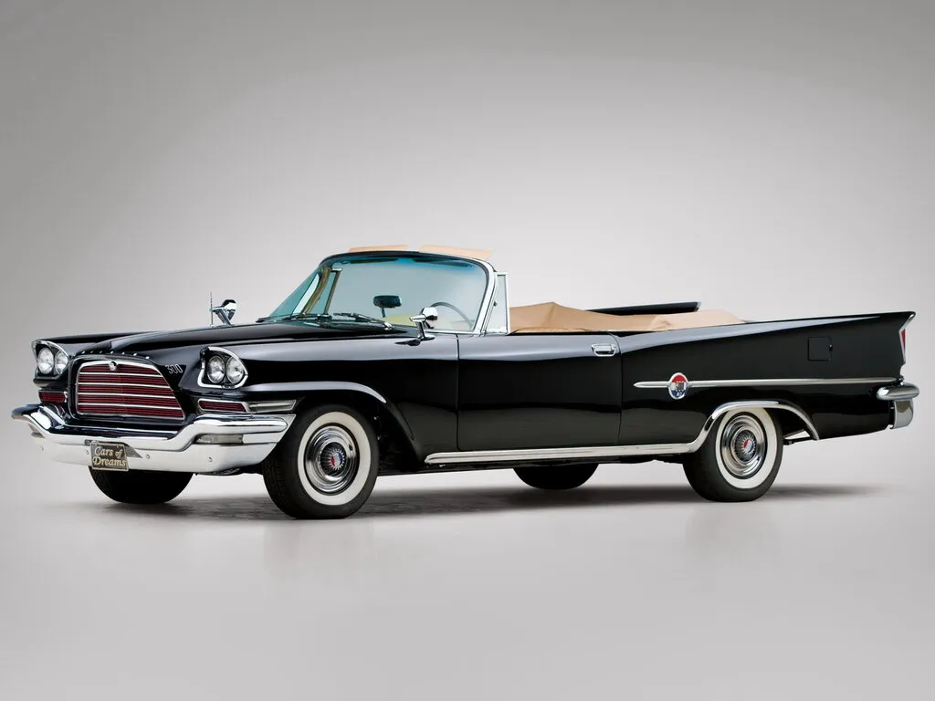 Chrysler 300 Letter Series 2-й рестайлинг 1958, открытый кузов, 2 поколение, 300E (11.1958 - 10.1959)