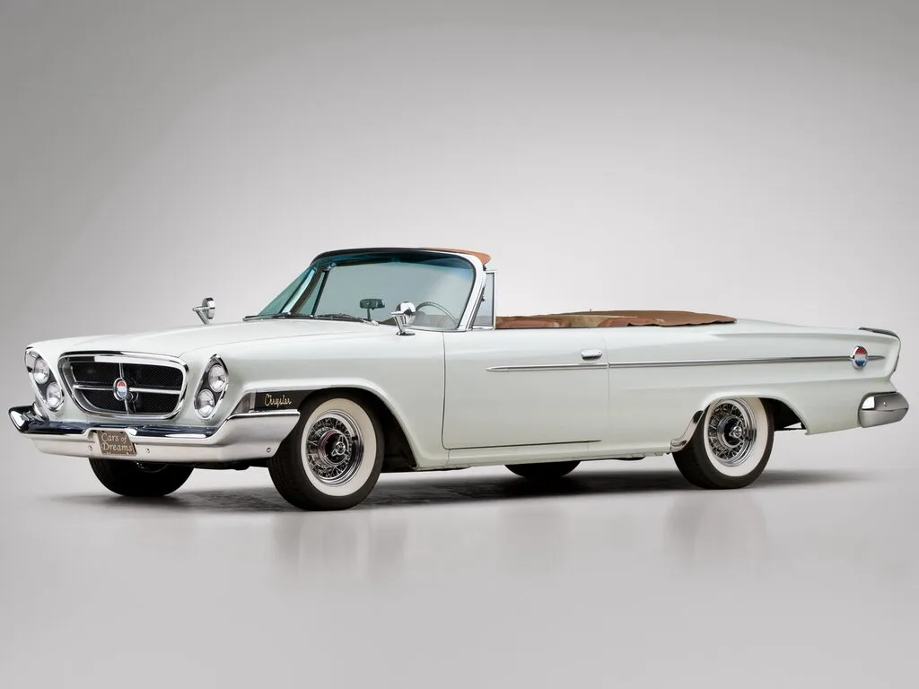 Chrysler 300 Letter Series 2-й рестайлинг 1961, открытый кузов, 3 поколение, 300H (10.1961 - 09.1962)