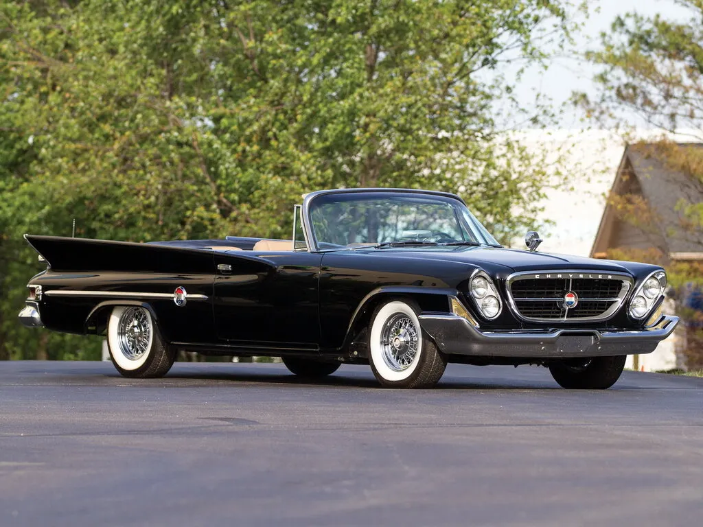 Chrysler 300 Letter Series рестайлинг 1960, открытый кузов, 3 поколение, 300G (11.1960 - 09.1961)