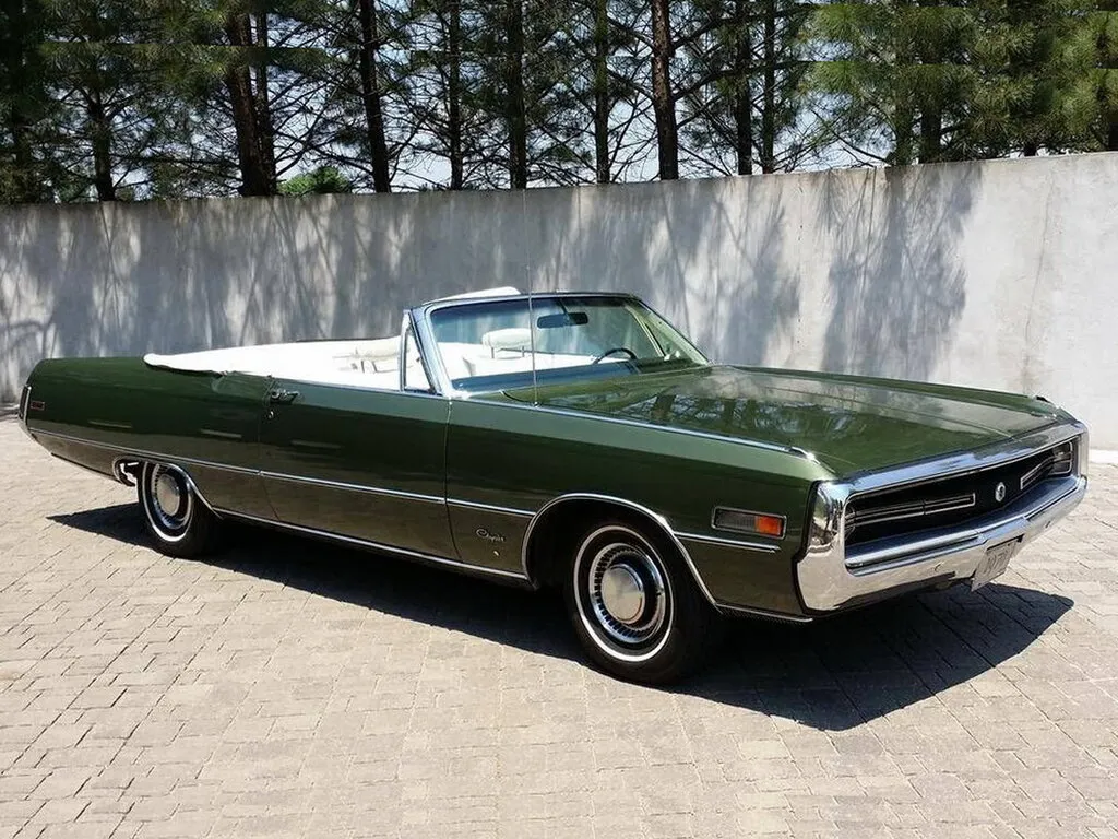 Chrysler 300 рестайлинг 1969, открытый кузов, 3 поколение (10.1969 - 09.1970)