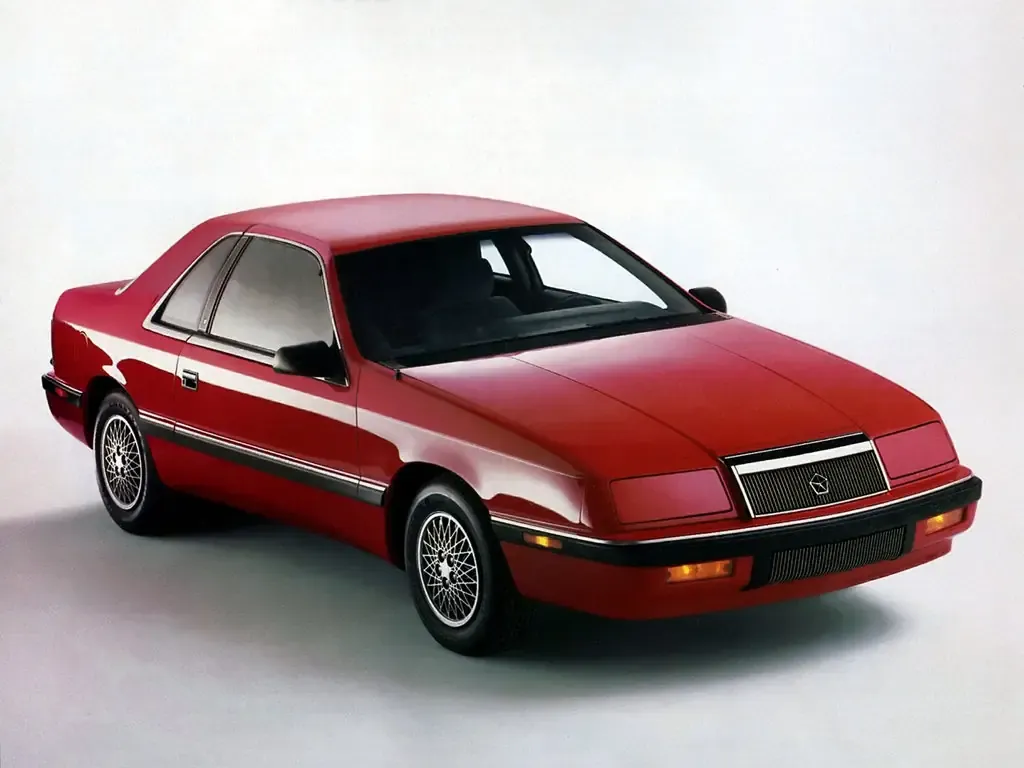 Chrysler Le Baron 1987, купе, 3 поколение (01.1987 - 01.1992)