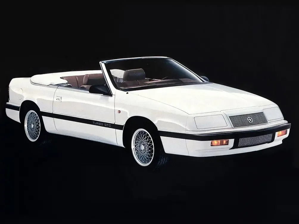 Chrysler Le Baron 1987, открытый кузов, 3 поколение (01.1987 - 01.1992)