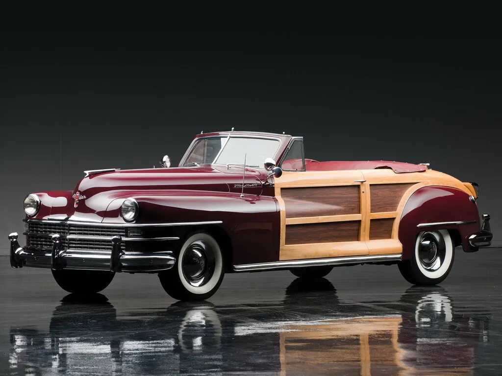 Chrysler New Yorker 1946, открытый кузов, 2 поколение, C39N (01.1946 - 12.1948)