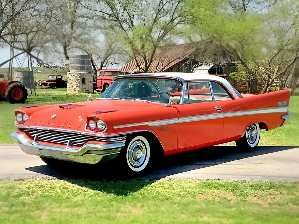 Chrysler New Yorker 1956, купе, 5 поколение, C76 (11.1956 - 11.1957)