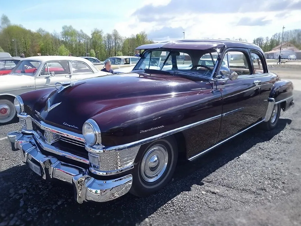 Chrysler New Yorker 2-й рестайлинг 1951, купе, 3 поколение, С52 (01.1951 - 12.1951)