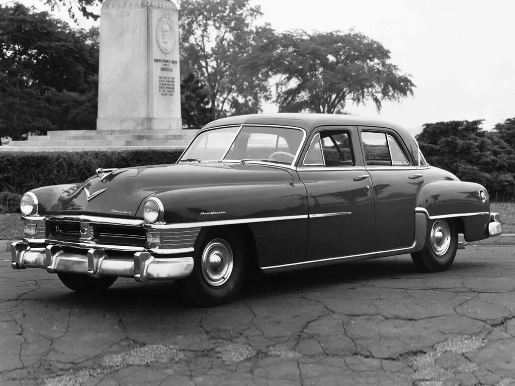Chrysler New Yorker 2-й рестайлинг 1951, седан, 3 поколение, С52 (01.1951 - 09.1952)