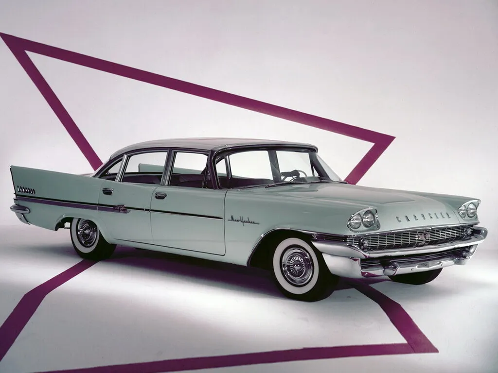 Chrysler New Yorker рестайлинг 1957, седан, 5 поколение, LC3 (12.1957 - 10.1958)