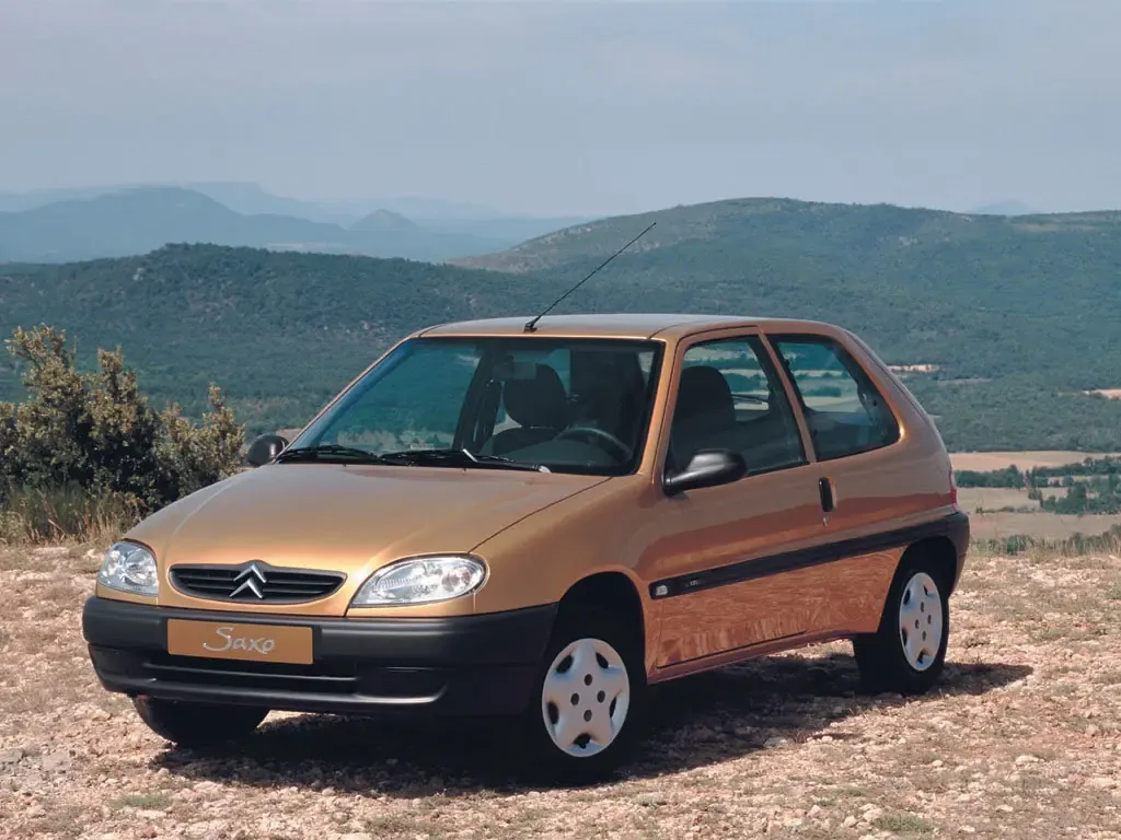 Citroen Saxo рестайлинг 1999, хэтчбек 3 дв., 1 поколение (09.1999 - 09.2004)