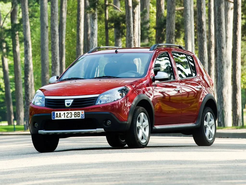 Dacia Sandero Stepway 2009, хэтчбек 5 дв., 1 поколение, B90 (06.2009 - 12.2012)