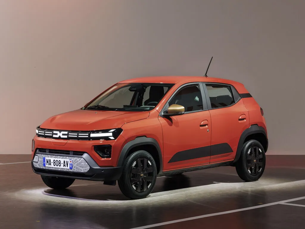 Dacia Spring 2-й рестайлинг 2024, хэтчбек 5 дв., 1 поколение (02.2024 - н.в.)