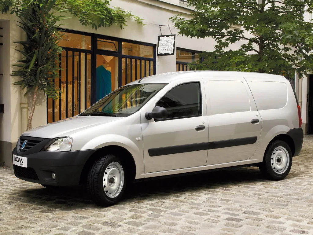 Dacia Logan VAN 2008, цельнометаллический фургон, 1 поколение, FS (07.2008 - 03.2012)