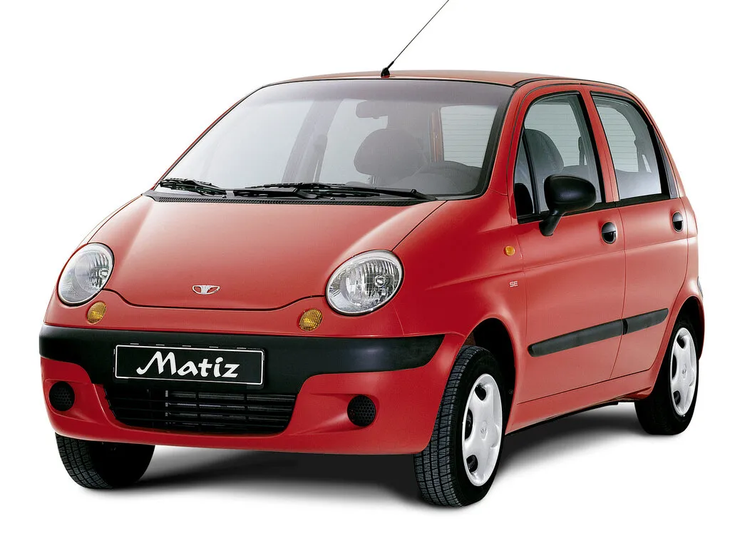 Daewoo Matiz рестайлинг 2000, хэтчбек 5 дв., 1 поколение, M150 (09.2000 - 01.2014)