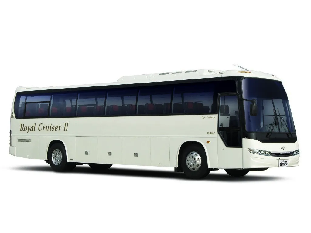 Daewoo BH120 3-й рестайлинг 2007, автобус, 3 поколение, BH120F (01.2007 - 01.2022)