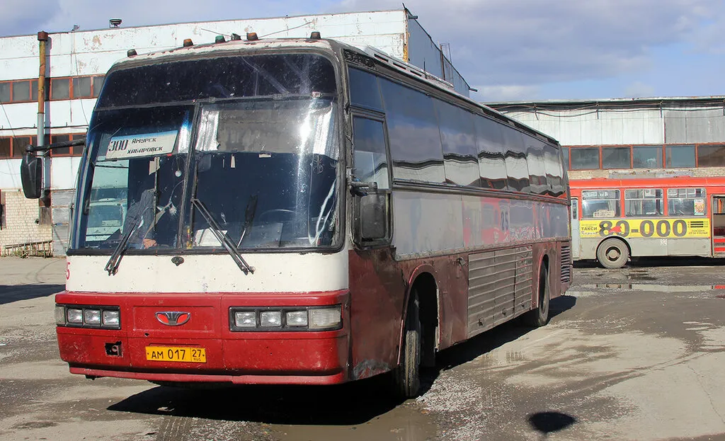 Daewoo BH120 рестайлинг 1989, автобус, 2 поколение, BH120H (01.1989 - 12.1991)