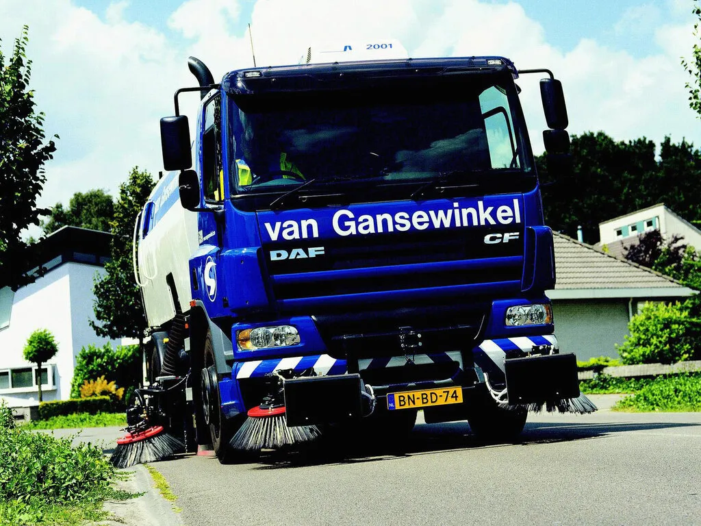 DAF CF 4x2 2001, шасси, 1 поколение (01.2001 - 05.2006)