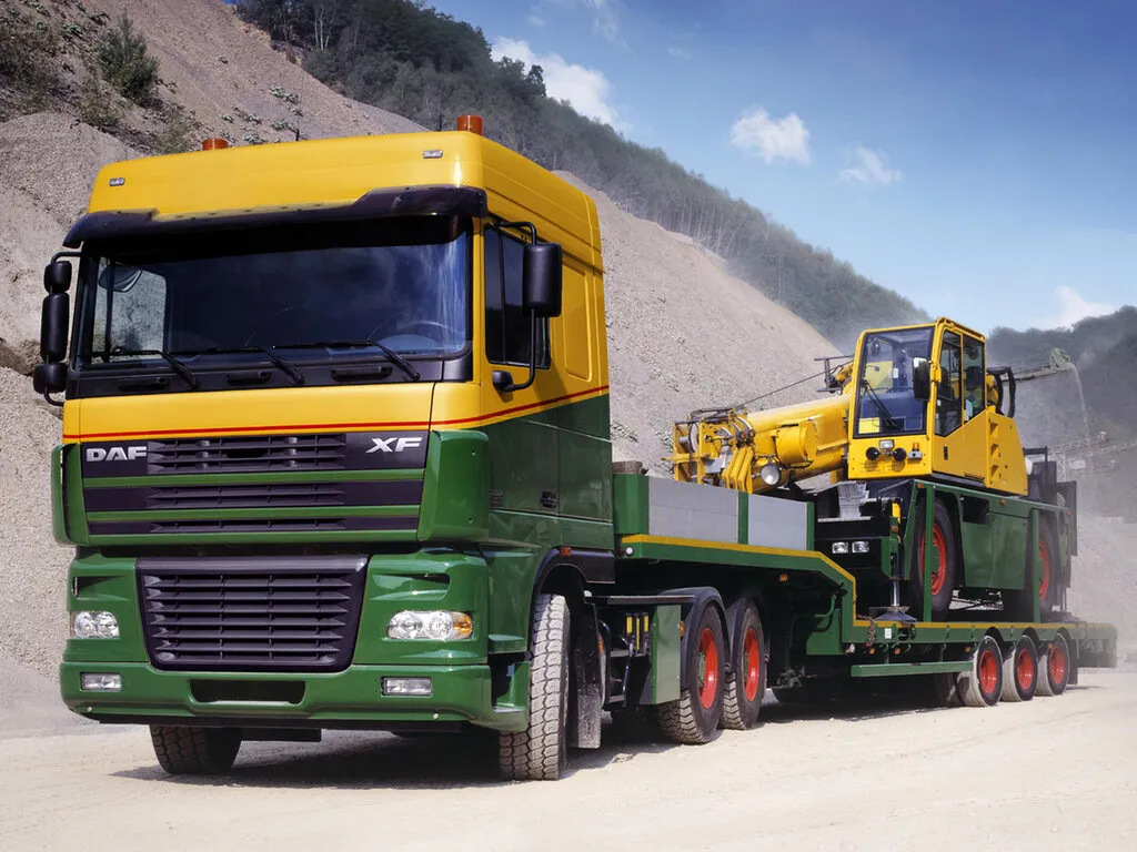 DAF XF 6x4 2002, седельный тягач, 2 поколение, XF95 (10.2002 - 09.2006)