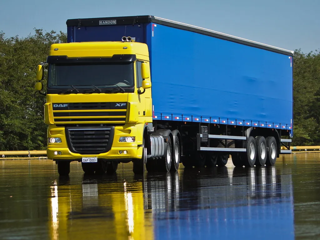 DAF XF 6x4 2006, седельный тягач, 3 поколение, XF105 (01.2006 - н.в.)