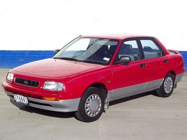 Daihatsu Applause рестайлинг 1992, лифтбек, 1 поколение (07.1992 - 08.1997)