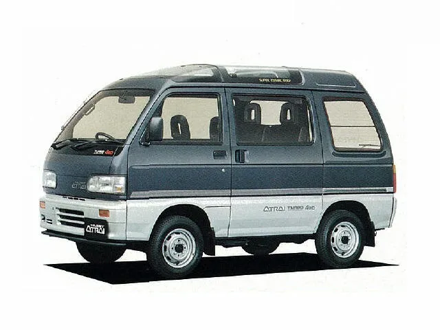 Daihatsu Atrai рестайлинг 1988, минивэн, 2 поколение, S80V/S81V (10.1988 - 03.1990)