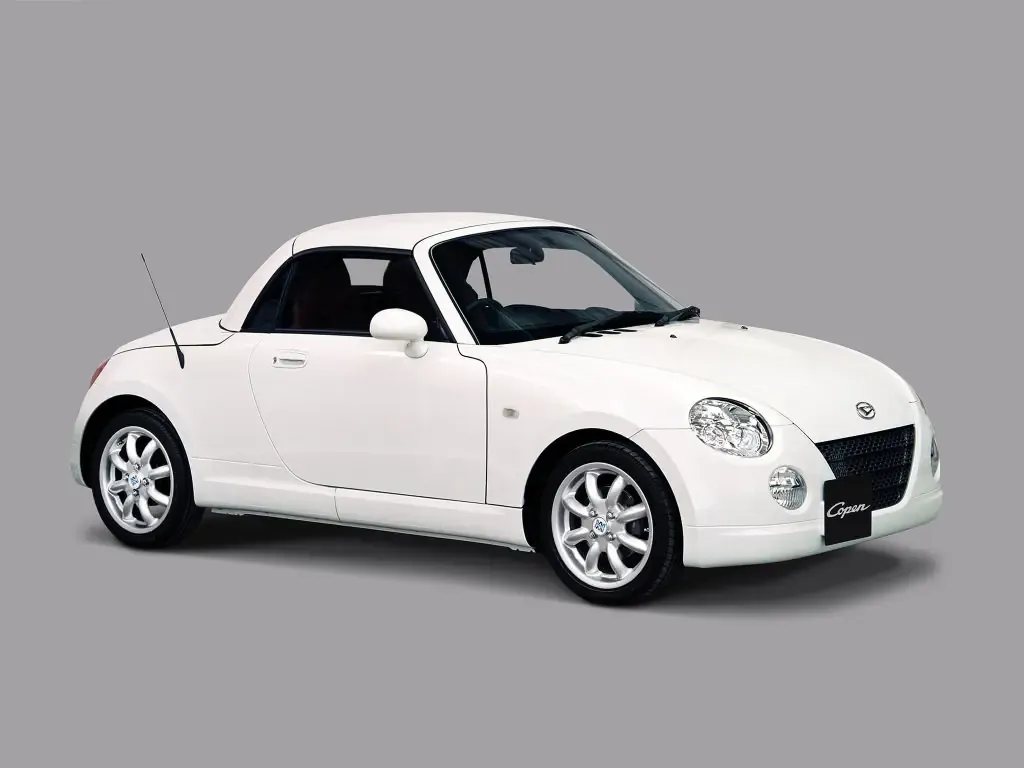 Daihatsu Copen 2002, открытый кузов, 1 поколение (06.2002 - 07.2010)