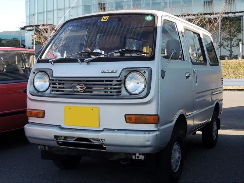 Daihatsu Hijet 1972, минивэн, 4 поколение, S38/S40 (02.1972 - 08.1981)