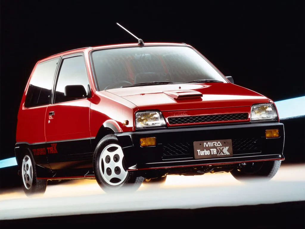 Daihatsu Mira 1985, хэтчбек 3 дв., 2 поколение, L70/71 (08.1985 - 07.1987)