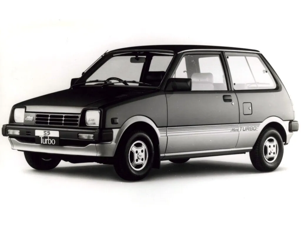 Daihatsu Mira рестайлинг 1982, хэтчбек 3 дв., 1 поколение, L55 (05.1982 - 07.1985)