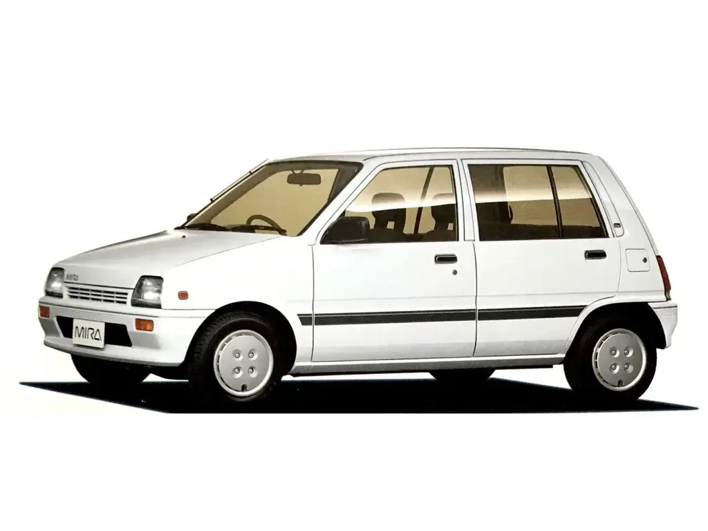 Daihatsu Mira рестайлинг 1987, хэтчбек 5 дв., 2 поколение, L70/71 (08.1987 - 02.1990)