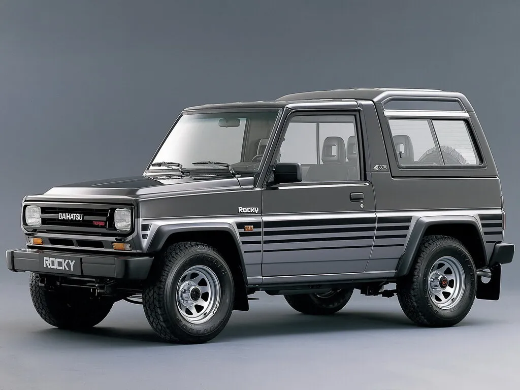 Daihatsu Rocky рестайлинг 1987, джип/suv 3 дв., 1 поколение (10.1987 - 09.1993)