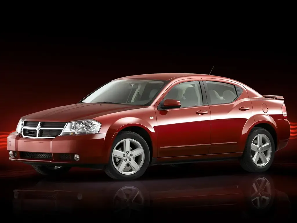Dodge Avenger 2007, седан, 2 поколение, JS (01.2007 - 04.2009)