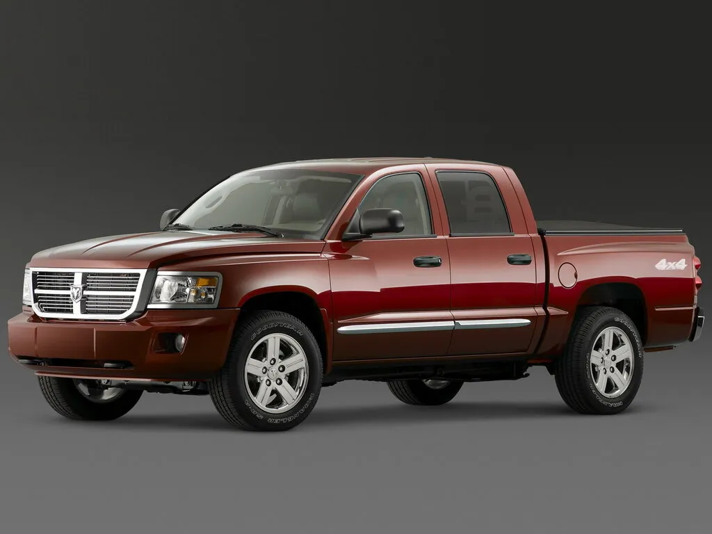 Dodge Dakota рестайлинг 2007, пикап, 3 поколение (02.2007 - 08.2011)