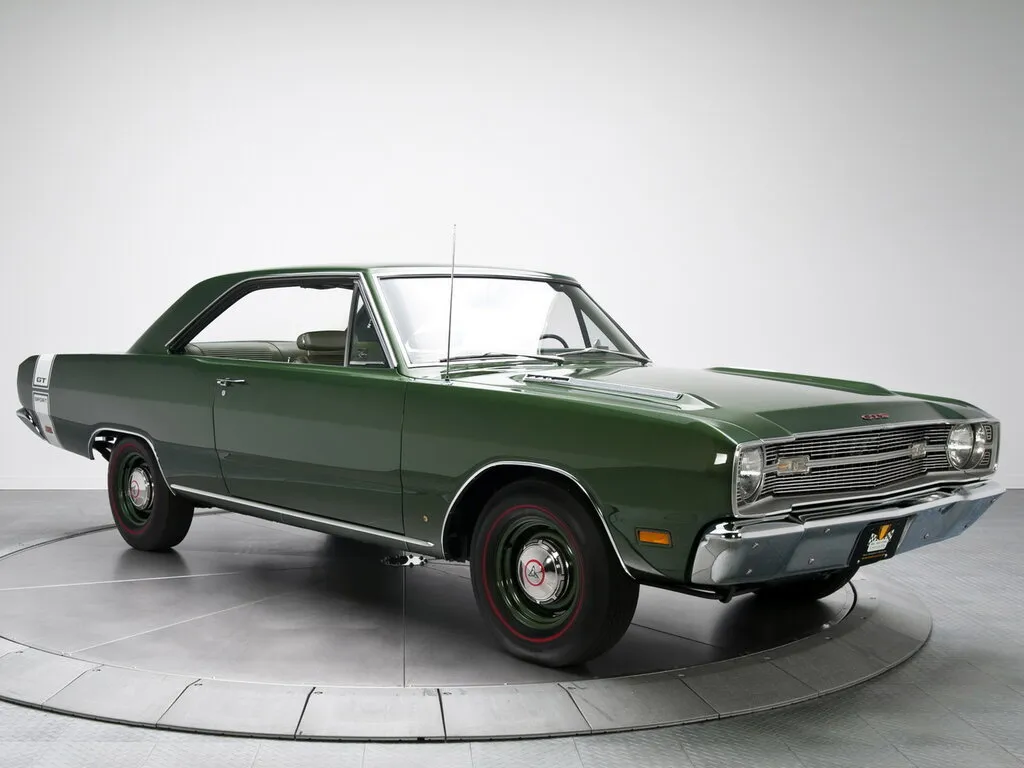 Dodge Dart 2-й рестайлинг 1968, купе, 4 поколение, CL (10.1968 - 09.1969)